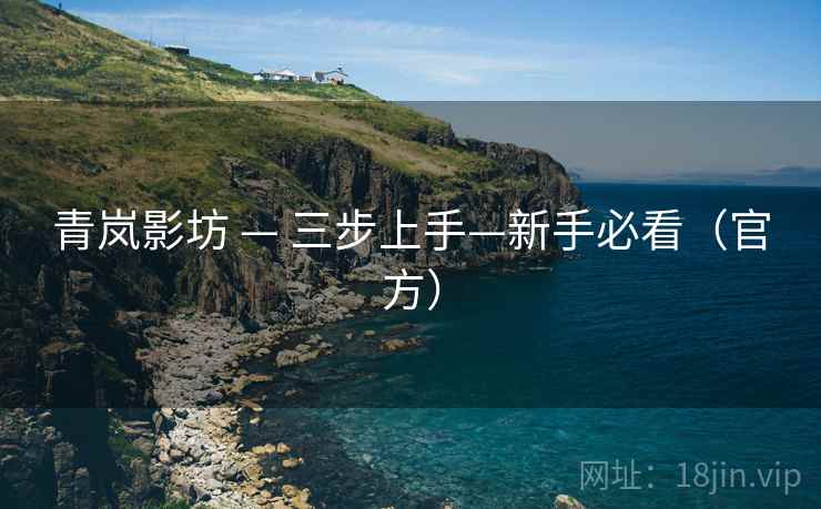青岚影坊 — 三步上手—新手必看（官方）