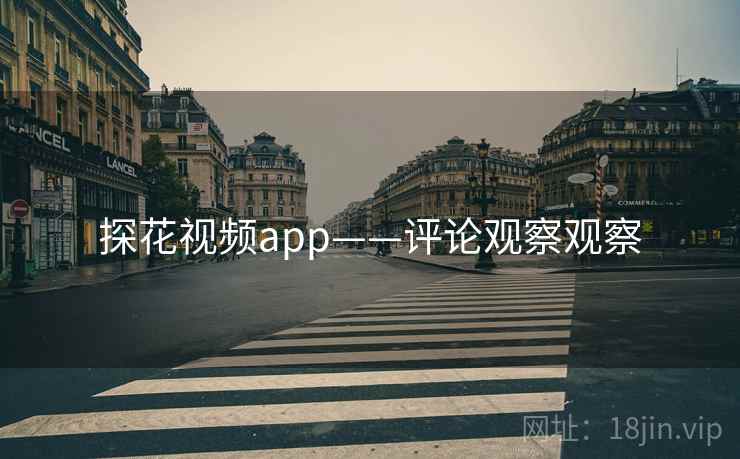探花视频app——评论观察观察